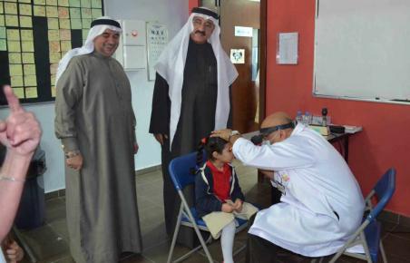 AMH Health check up for students during health week